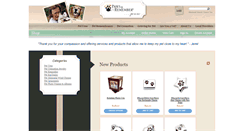 Desktop Screenshot of pawsandremembershop.com