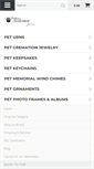 Mobile Screenshot of pawsandremembershop.com